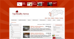 Desktop Screenshot of priestory.reality-senica.eu