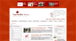 Desktop Screenshot of domy.reality-senica.eu